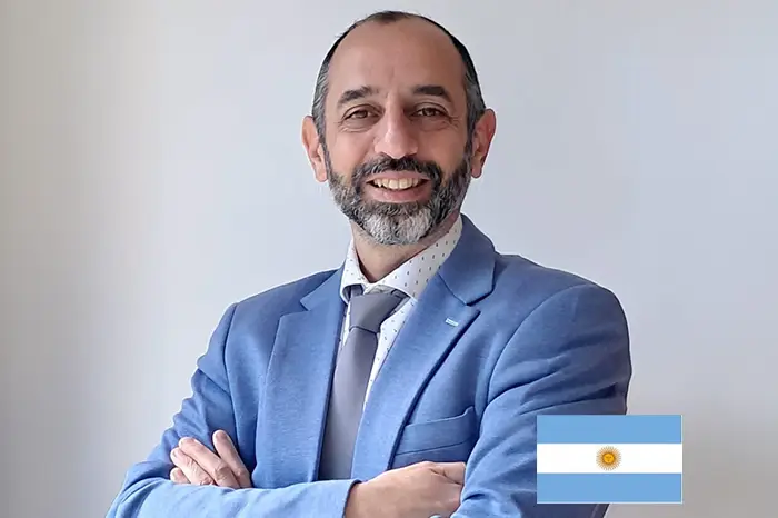 Licda. Cintia Moschino (Argentina) y Ing. Martín Bornao (Argentina) Meditek